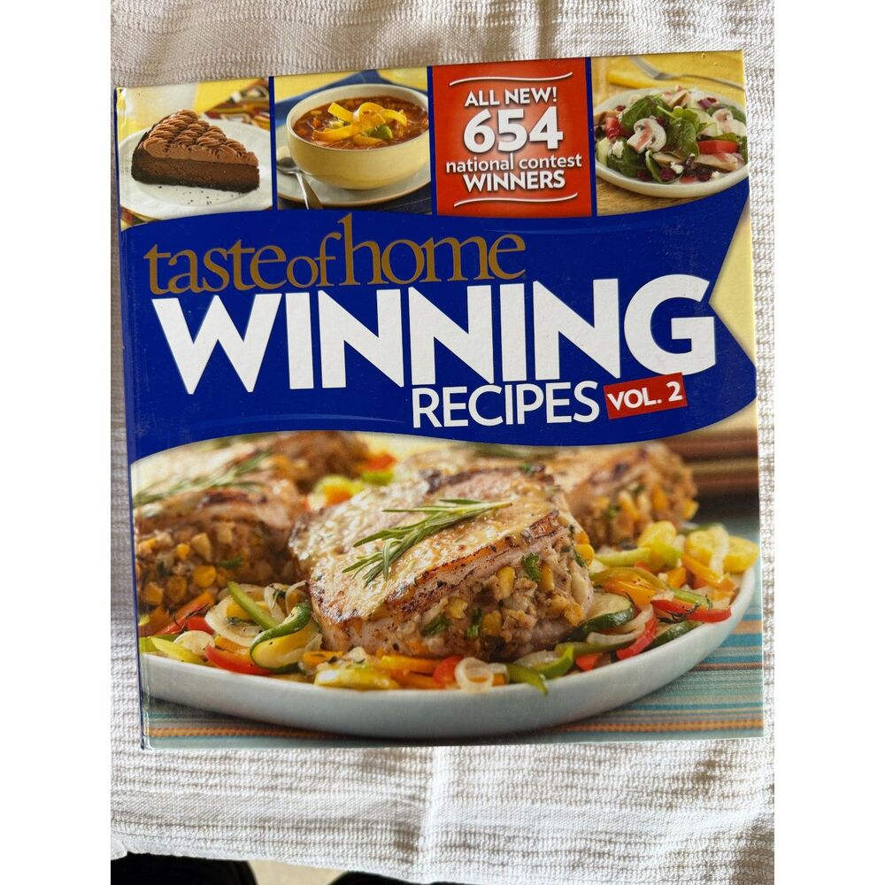 Taste of Home Cookbook Winning Recipes 2009 5 Ring Binder